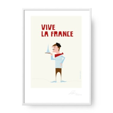 Plakat Viva Ła France