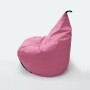 Duży różowy puf, worek sako do siedzenia, siedzisko kolorowe do pokoju dziecka, do medytacji