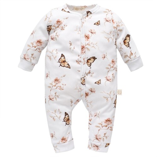 Rampers organic cotton BUTTERFLIES